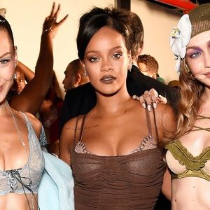 Savage X Fenty Metallic Chain Demi Cup Bra & Cheeky Set